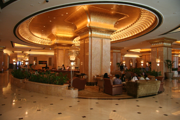 Emirates Palace Hotel.