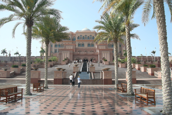 Emirates Palace Hotel.