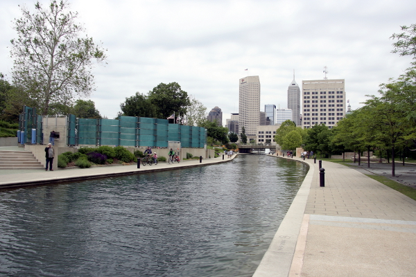 Downtown Indiana.