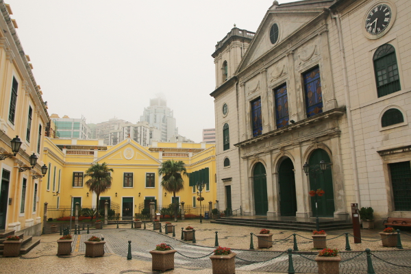 Old historic center in Macau