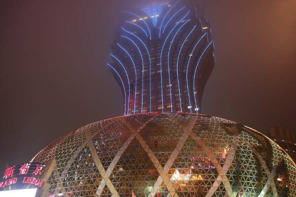 Grand Lisboa Casino in Macau.