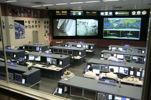 Mission control in Houston,