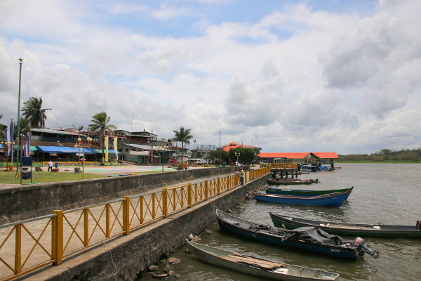 The waterfront of San Carlos.