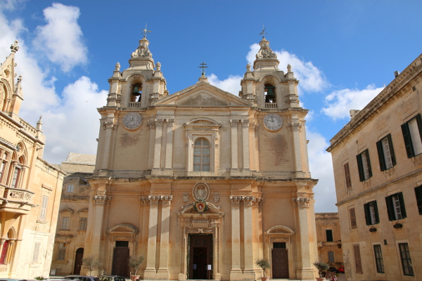 St. Paul's Cathedral in Mdina.