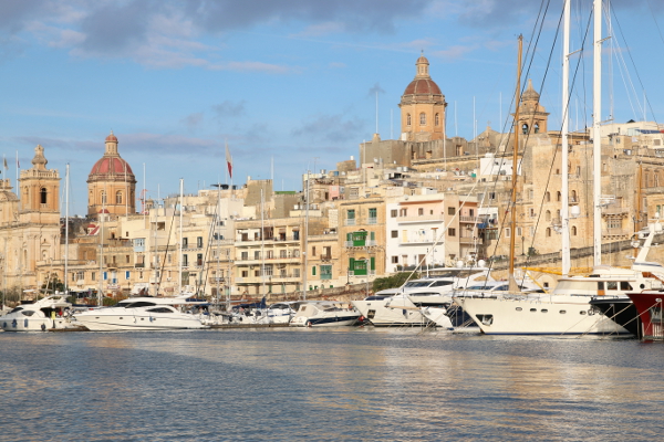 Birgu which is one of the Three Cities.