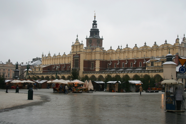 The market square in Kraków.