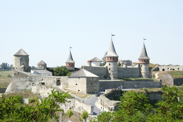 Panoramic view on the castle of KP